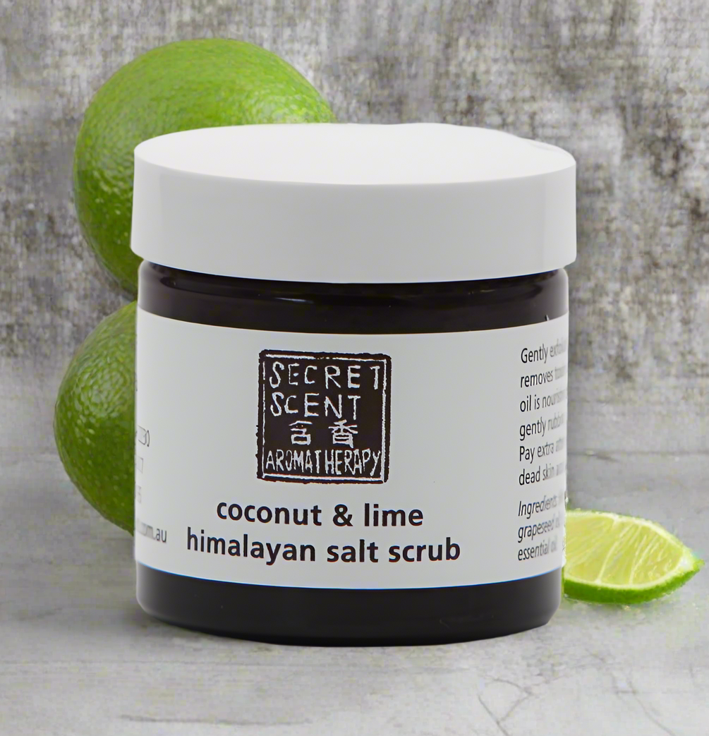 Coconut and Lime Himalayan Salt Scrub