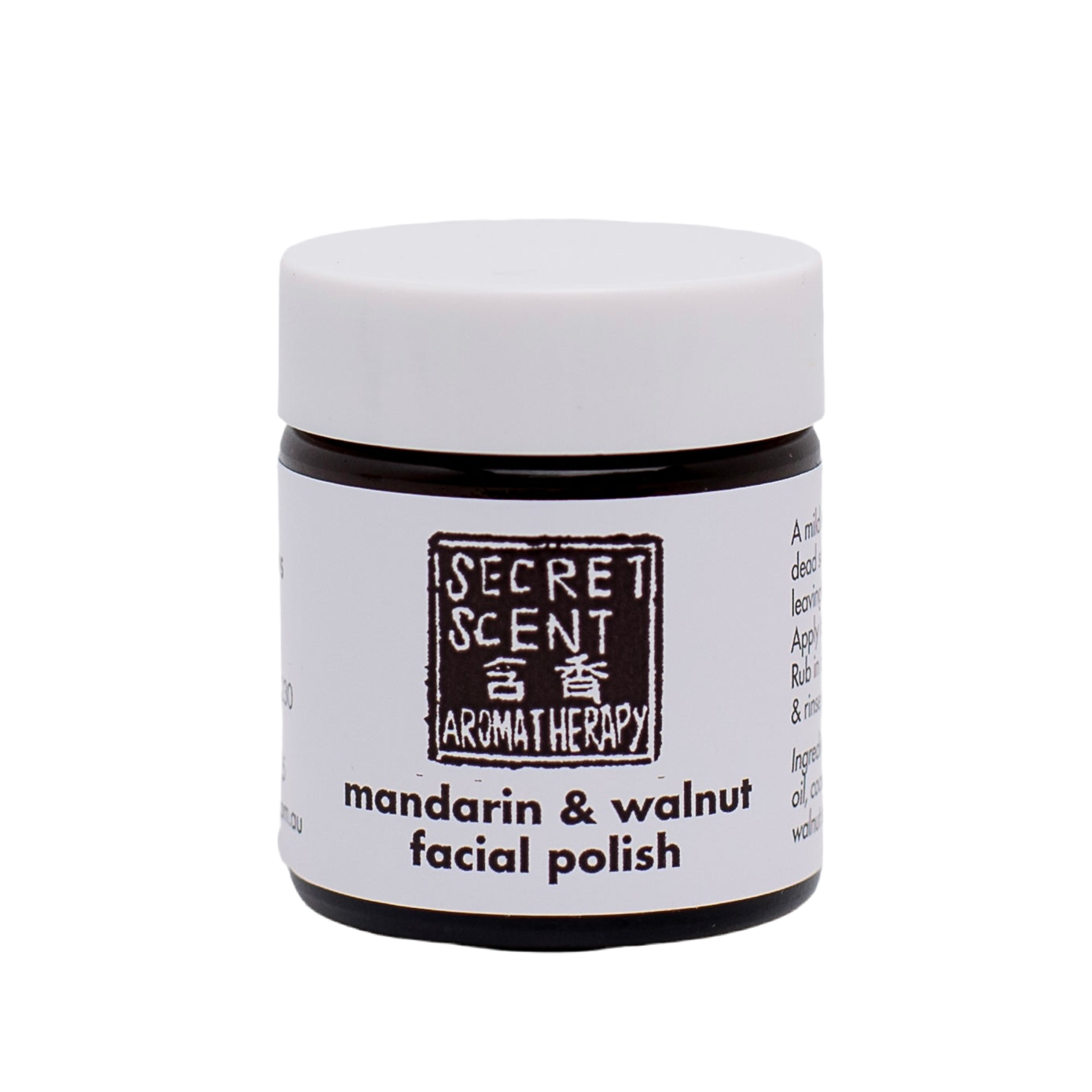 Mandarin and Walnut Facial Polish