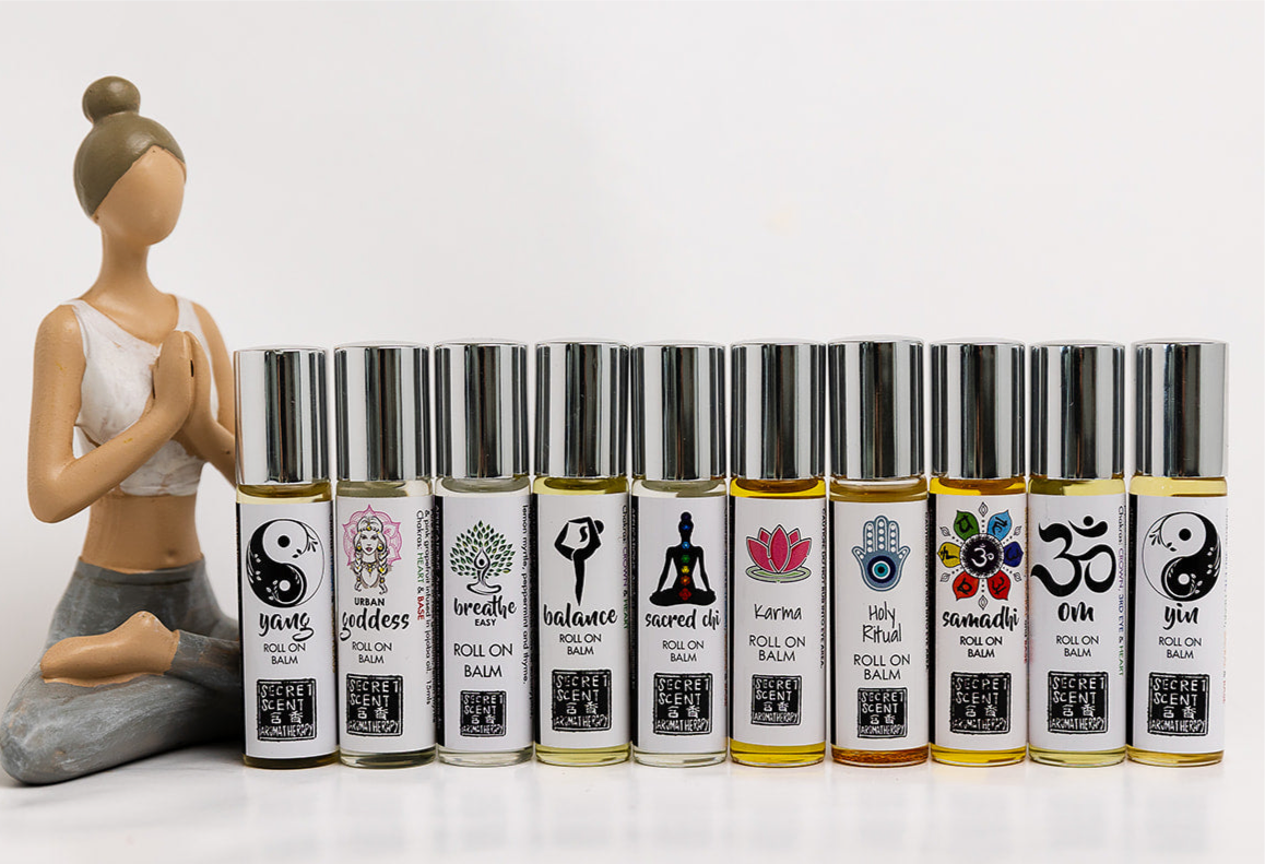 Yoga Scents - The Complete Roll On Balm Kit