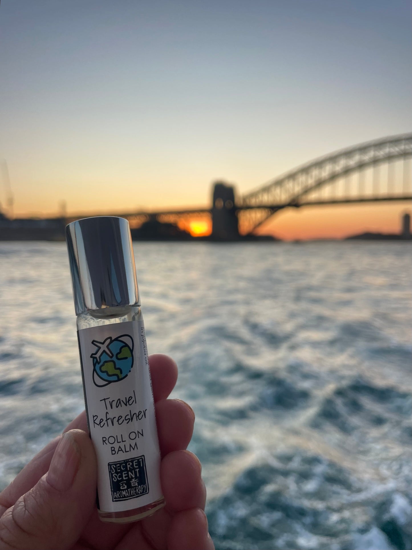 Travel Refresher Roll on Balm