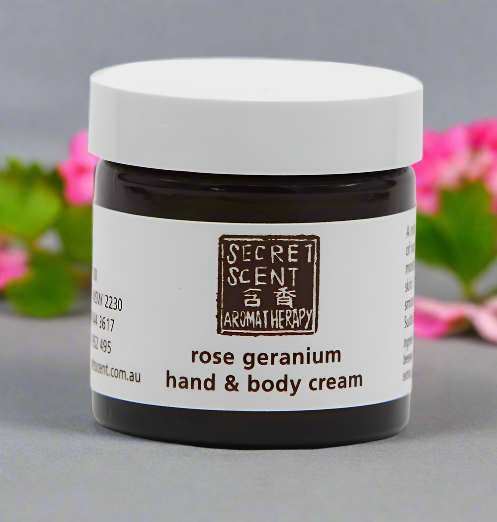 Rose Geranium Hand and Body Cream