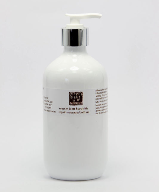 Arthritis, Muscle and Joint Repair Massage Oil / Bath Oil