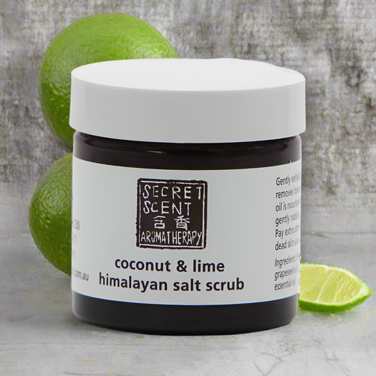 Coconut and Lime Himalayan Salt Scrub