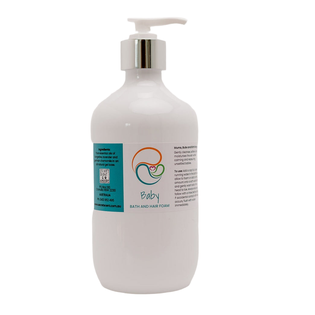 Baby Bath and Hair Foam