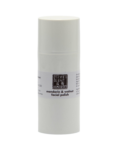 Mandarin and Walnut Facial Polish