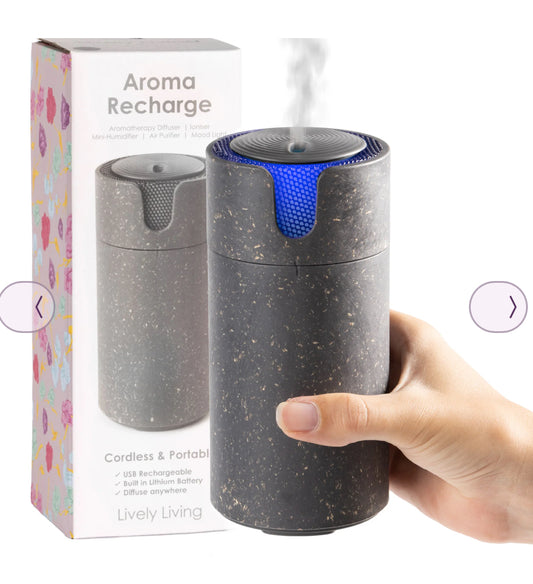 Aroma-Recharge Cordless Diffuser

Cordless & Rechargeable