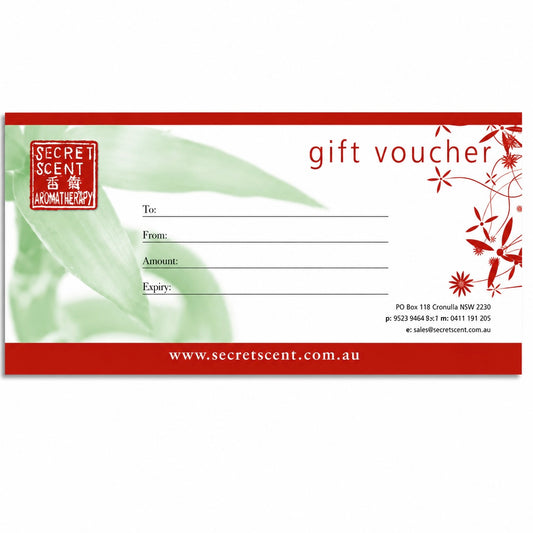 Secret Scent Gift Voucher