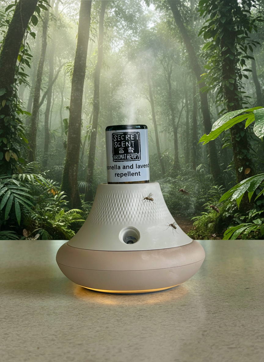 Insect Repellent Diffuser - Cordless, Waterless and Rechargeable