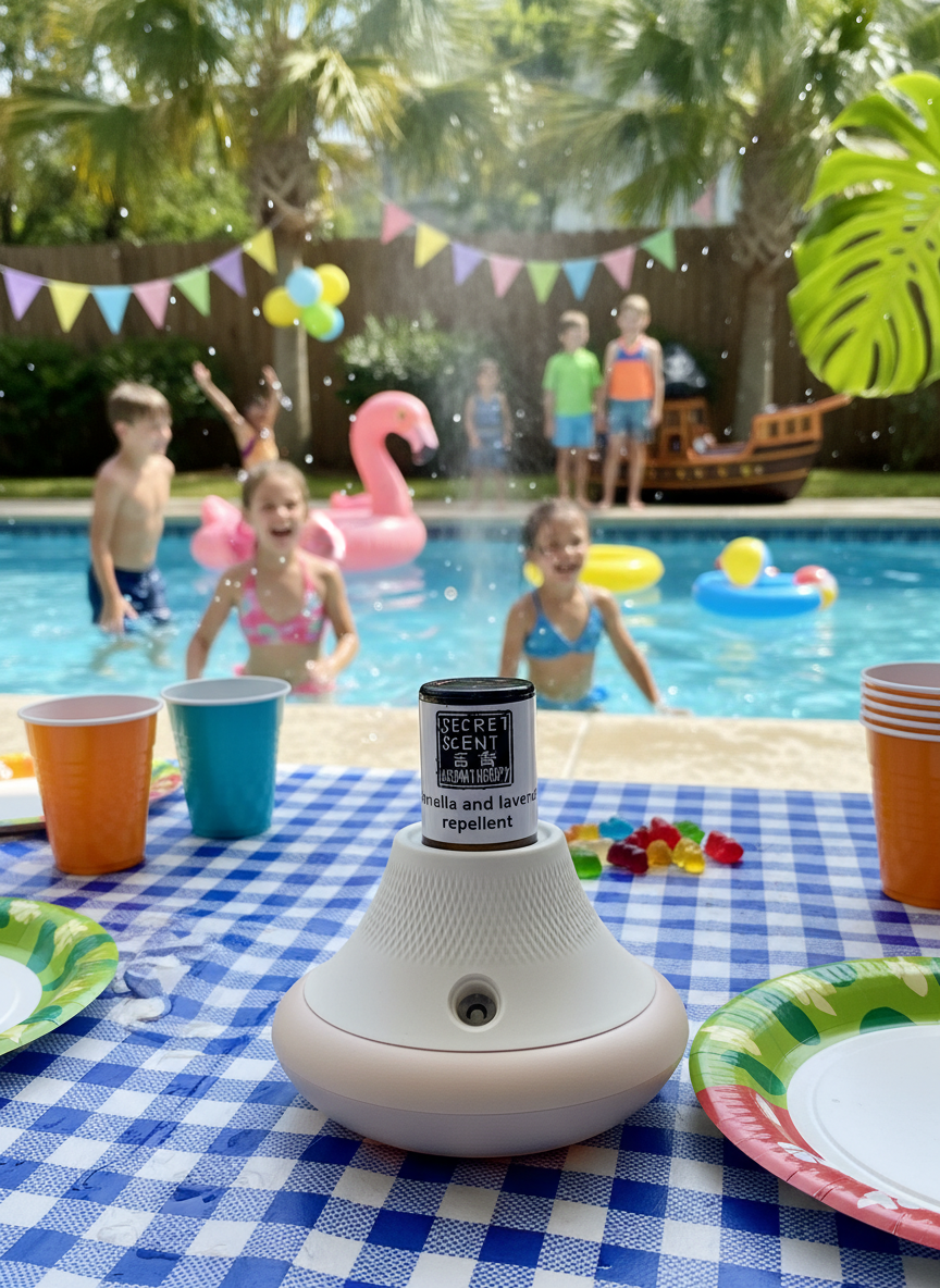 Insect Repellent Diffuser - Cordless, Waterless and Rechargeable