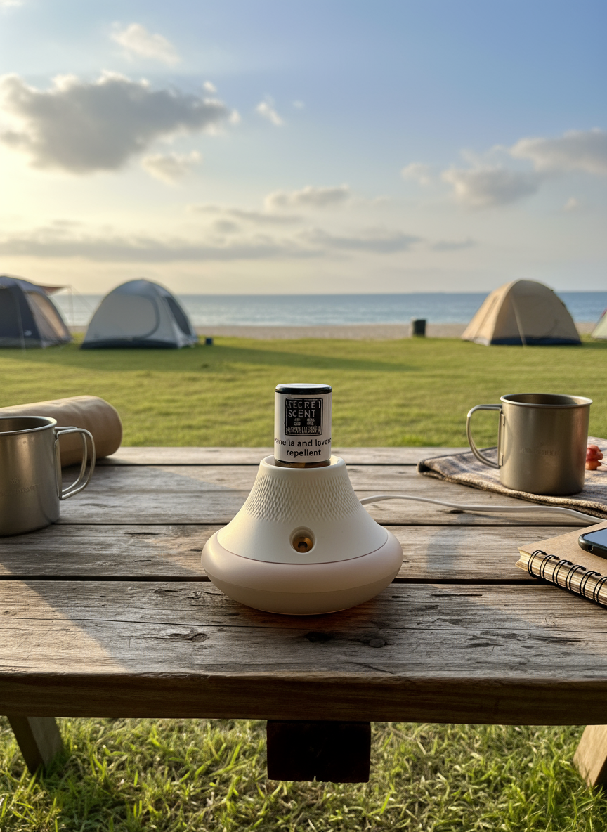 Insect Repellent Diffuser - Cordless, Waterless and Rechargeable