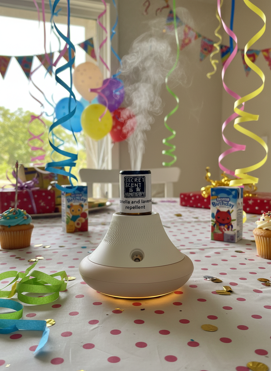 Insect Repellent Diffuser - Cordless, Waterless and Rechargeable