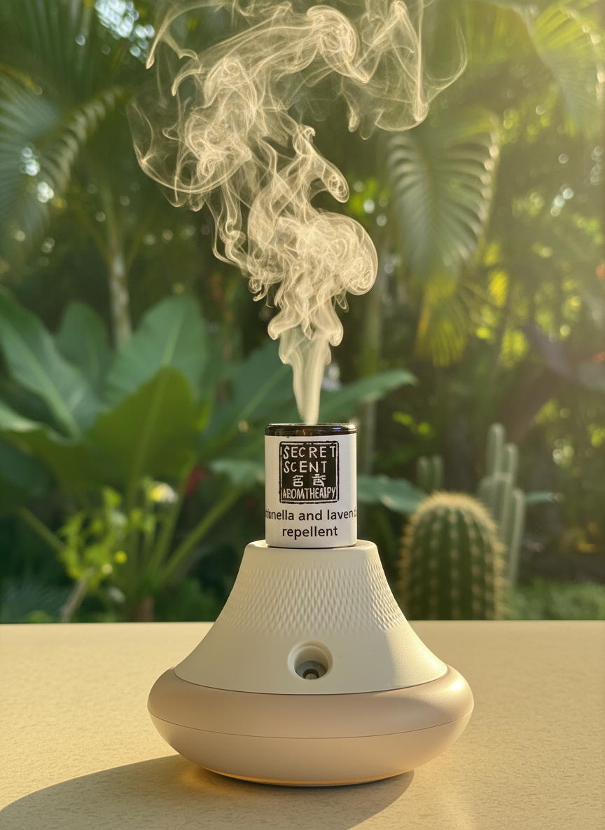 Insect Repellent Diffuser - Cordless, Waterless and Rechargeable