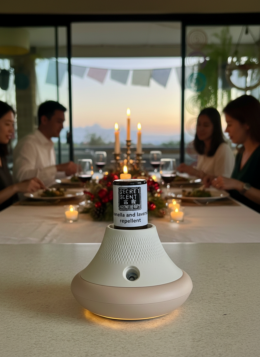 Insect Repellent Diffuser - Cordless, Waterless and Rechargeable