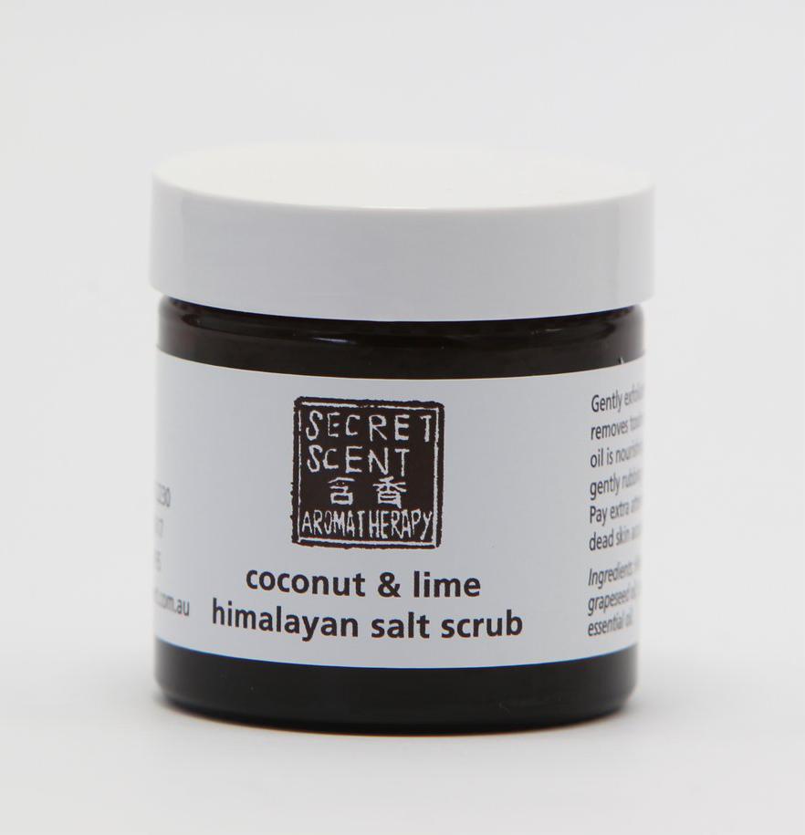 Coconut and Lime Himalayan Salt Scrub