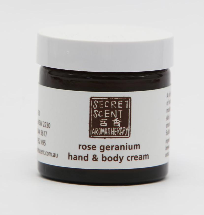 Rose Geranium Hand and Body Cream