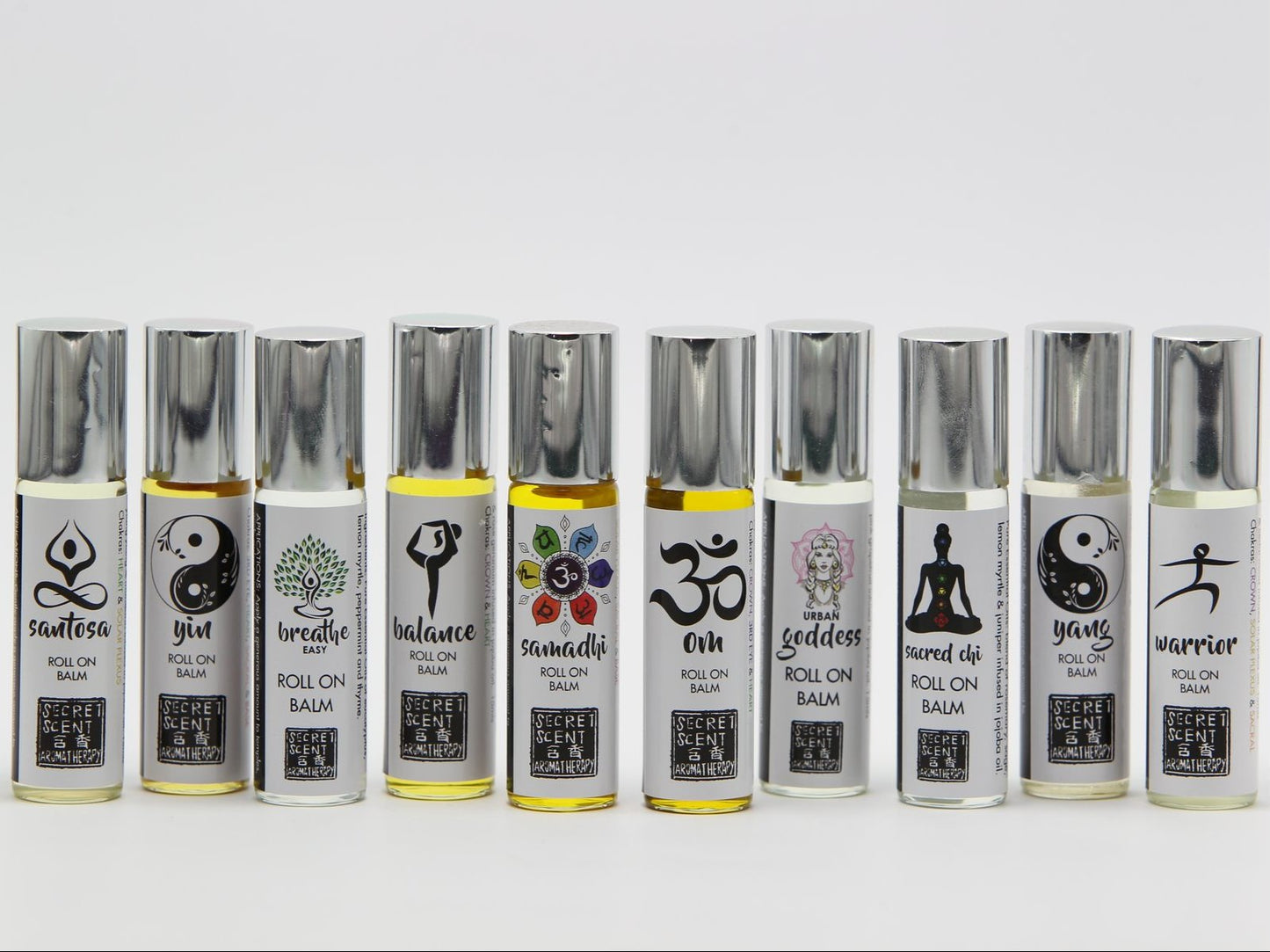 Yoga Scents - The Complete Roll On Balm Kit