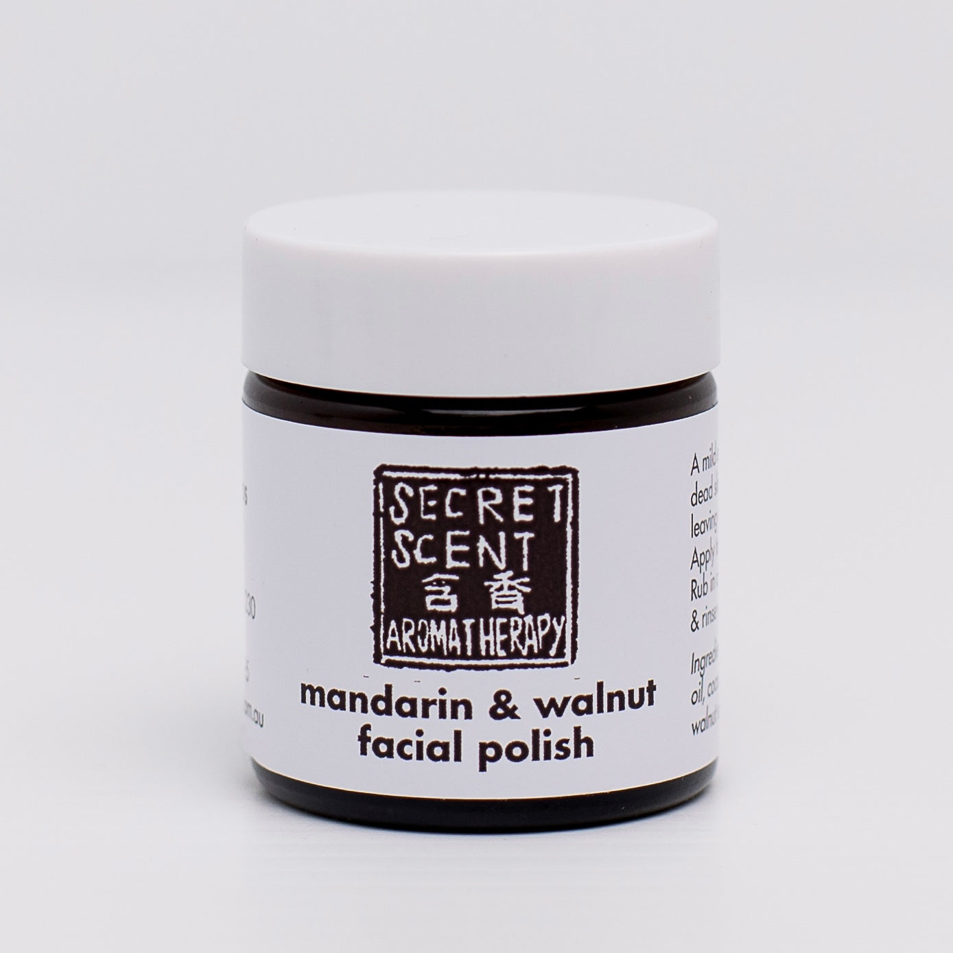 Mandarin and Walnut Facial Polish