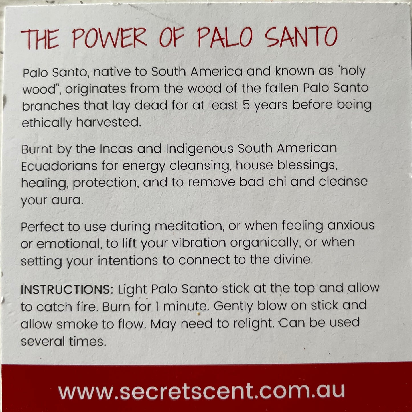 Palo Santo